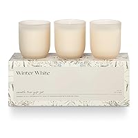 ILLUME Candle Trio Gift Set, Winter White
