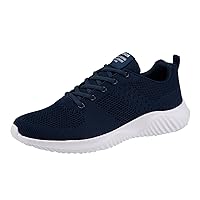 Men's Roading Running Shoes,Comfortable Mesh Sneakers Lightweight Athletic Shoes Casual Sports Shoes