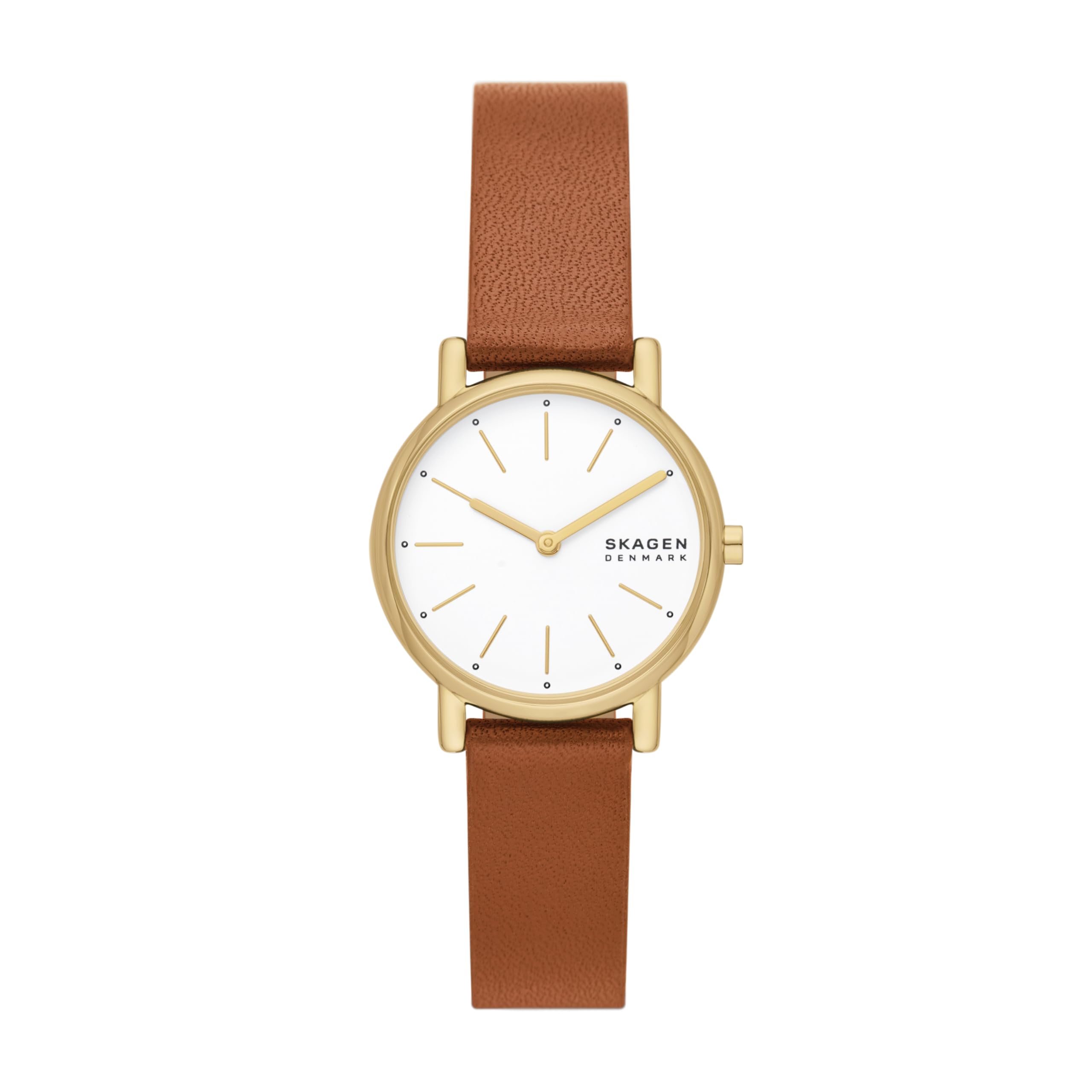 Signatur Two-Hand 30mm Watch With Steel Mesh or Leather Band