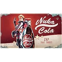 Ultra PRO - Fallout Holofoil Playmat - Nuka Cola Pinup - for Magic: The Gathering, Limited Edition Collectible Trading Tabletop Gaming Essentials Accessory Supplies