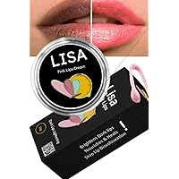 Fast Dark Lips Lightening Cream, Lip Bleaching, Natural Pink Lips Cream, Lip Discoloration Treatment for Men & Women, for Lip Softening & Hydration, Honey & Sheabutter Nourishment Bright - 0.48 fl oz