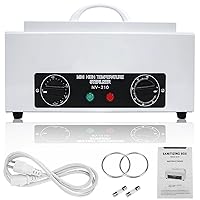 Autoclave Machine, 1.5L Mini high Temperature Autoclave Box Dry Heat Cabinet with Timer for Nail Spa Pedicure Hairdressing Metal Tools