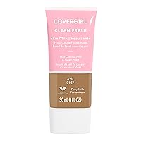 Clean Fresh Skin Milk Foundation, Deep, 1 Fl Oz (Pack of 1)