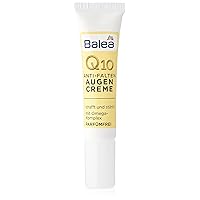 Anti-Wrinkle Eye Cream Q10 with Omega Complex - Perfume-free, PEG-free, Vegan, Not Tested on Animals - 15 ml by Balea