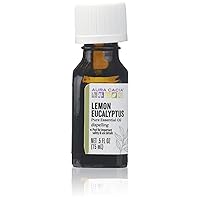 Aura Cacia Pure Lemon Eucalyptus Essential Oil | 0.5 fl. oz. | Corymbia citriodora