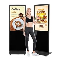 49 Inch Indoor Digital Signage Touchscreen Kiosk Floor Standing Advertising Display LCD Totem Interactive Monitor Android System with Auto Media Player