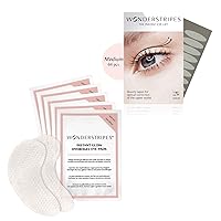 Wonderstripes Eye Lid Tape Medium Pack + Under Eye Patches fir Dark Circles | For All Skin Types