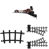 Lionel North Pole Central Battery-Powered Train Set with Remote + Inner Loop Track Expansion Pack