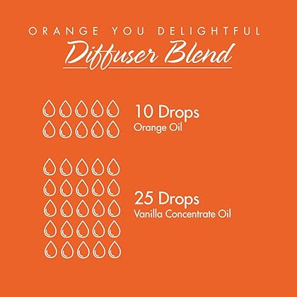 NOW Essential Oils, Orange Oil, Uplifting Aromatherapy Scent, Cold Pressed, 100% Pure, Vegan, Child Resistant Cap, 4-Ounce