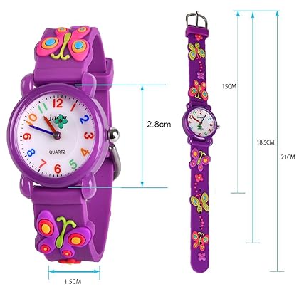 Dodosky Toddler Watches for Girls - Best Toys Gifts for Girls Age 3 4 5 6 7 8