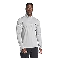 adidas Men's Essentials Training Quarter-Zip Long Sleeve T-Shirt