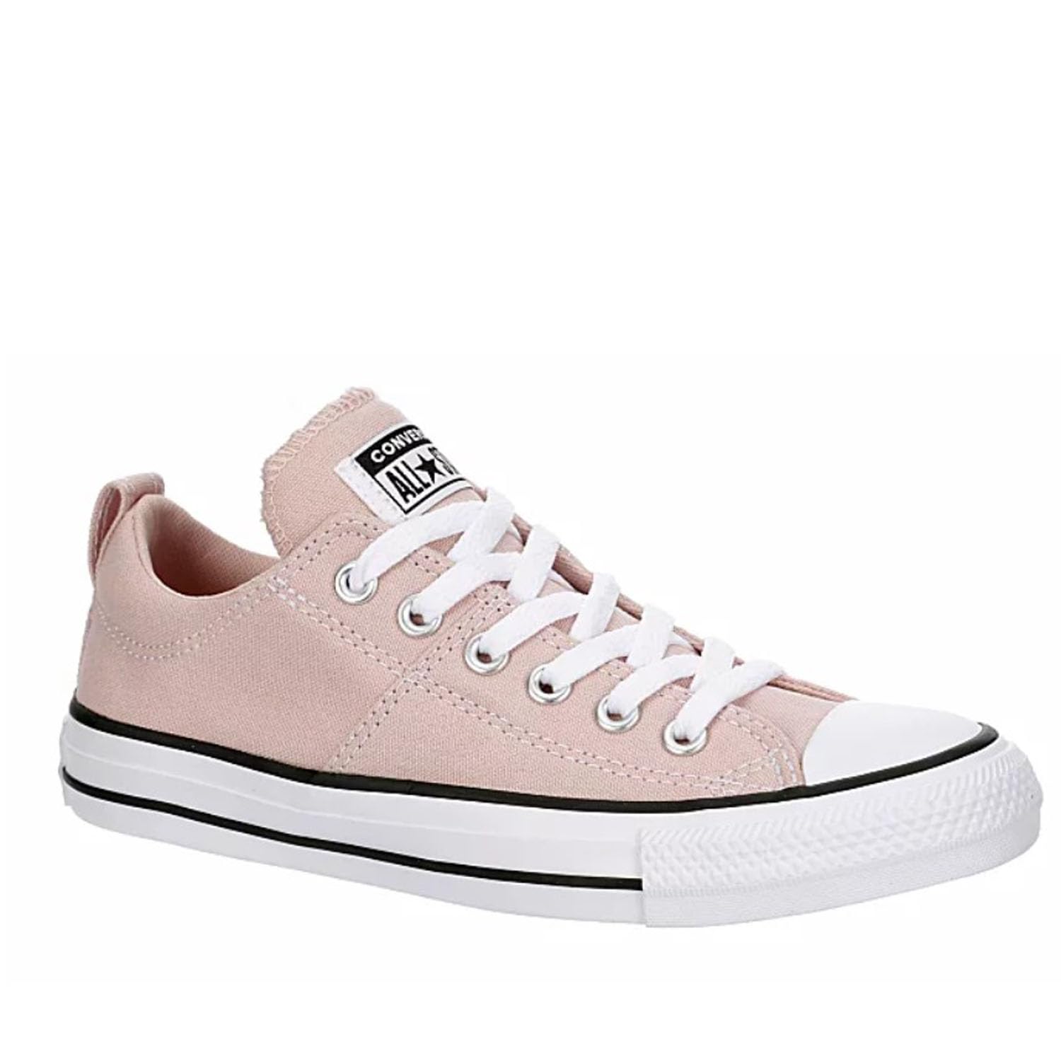 Converse Unisex Chuck Taylor All Star Madison Ox Canvas Sneaker - Lace up Closure Style - Pink Sage/White/Black