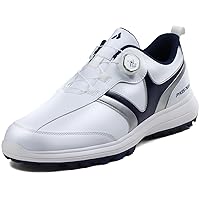 PYKES PEAK Golf Shoes, Dial Type, Spikeless, Lightweight, Grip, Golf Fit, Men's, Women's,