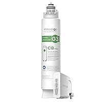 Waterdrop WD-G3-CB Filter, Replacement for WD-G3-W, WD-G3P600 and WD-G3P800-W Reverse Osmosis System, 1-year Lifetime