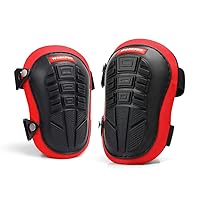 WORKPRO Knee Pads for Work, Construction Knee Pads with Ergonomic Gel Cushion and Foam Padding for Gardening, Carpentry, Welding, Roofing, Cleaning