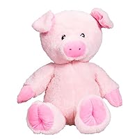 Cuddly Soft 16 inch Stuffed Pink Pig...We Stuff 'em...You Love 'em!