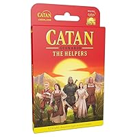 CATAN The Helpers SCENARIO EXPANSION | Strategy Board Game | Adventure Game | Family Game for Adults and Kids | Ages 12+ | 3-6 Players | Average Playtime 45-90 Minutes | Made by CATAN Studio