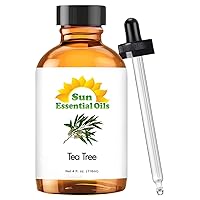 Sun Essential Oils 4oz - Tea Tree Essential Oil - 4 Fluid Ounces