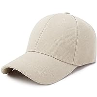 Baseball Cap with Classic Adjustable Fastner Boys Mens & Ladies Sun Summer Hat