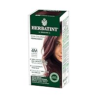4M Permanent Herbal Mahogany Chestnut Haircolor Gel Kit - 3 per case.3