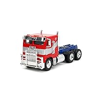 Jada Toys Transformers T7 Optimus Prime Truck 1:32, Red