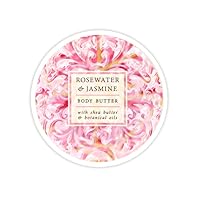 8 oz. Botanical Body Butter - Rosewater & Jasmine