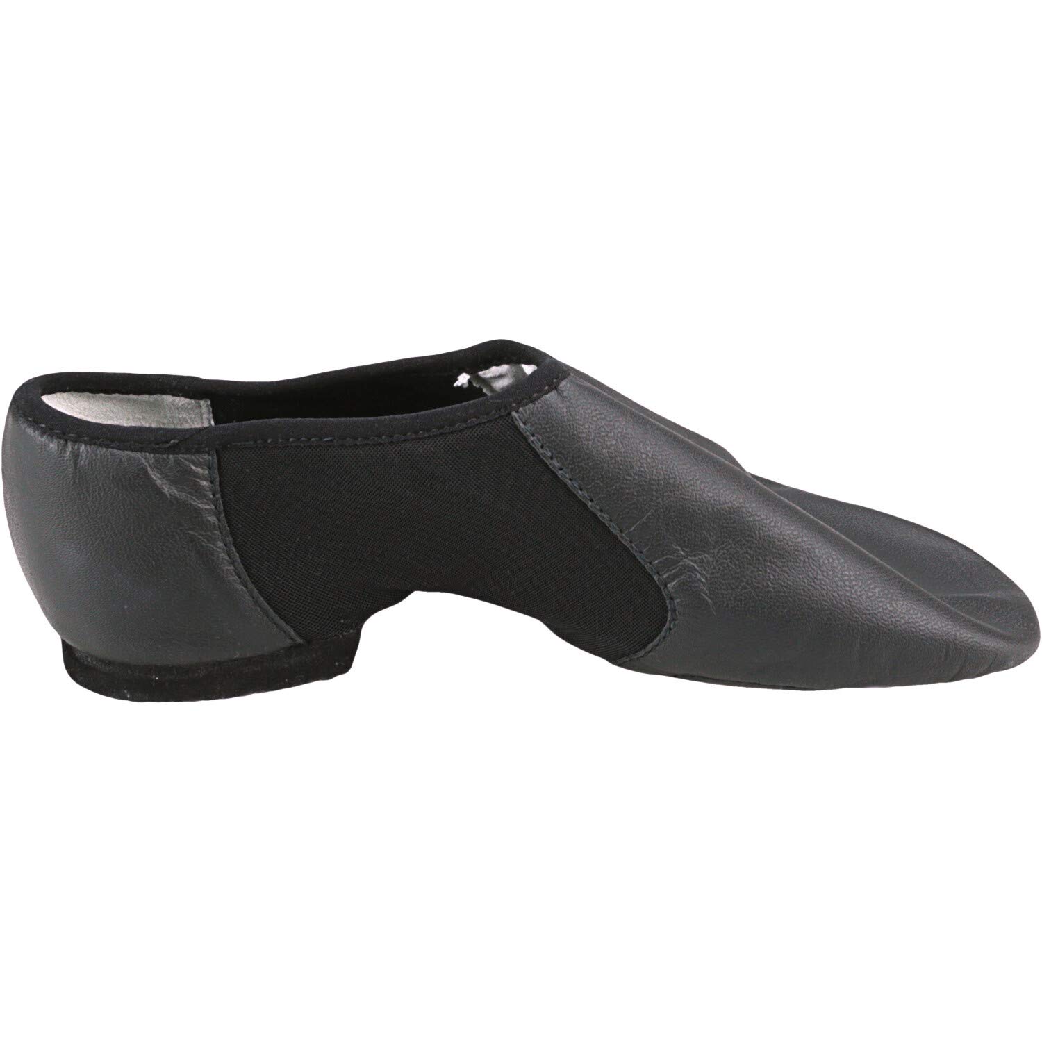 Bloch Dance Women's Neo-Flex Leather and Neoprene Slip On Split Sole Jazz Shoe