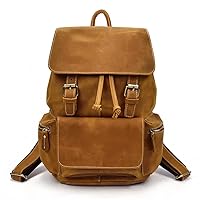 Men's Backpack Retro Backpack Computer Large Capacity Travel Bag Business Casual Bag (Color : D, Size : 41 * 30 * 18cm)