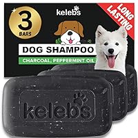 Dog Whitening Shampoo | White Dog Shampoo Bar | Oatmeal Shampoo for Dogs | Puppy Shampoo | Itch Relief for Dogs Wash | Dog Soap for Dandruff, Smelly, Allergy, Sensitive Skin | Natural 3PCS