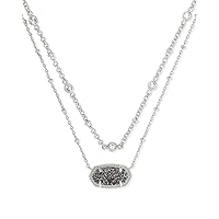 Kendra Scott Elisa Crystal Multi Strand Necklace, Fashion Jewelry for Women