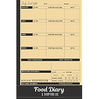 Food Diary and Symptom Log: Food Allergy Journal And Intolerance Tracking - Daily Food Sensitivity Journal & Symptom Tracker - 3-Month Diary For Tracking Food Allergies, IBS & IBD Diet