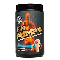 F'N Pump'D Stimulant Free, Nitric Oxide,Fully Dosed, Pump PreWorkout Powder (20 Servings) (F Your Feelings)