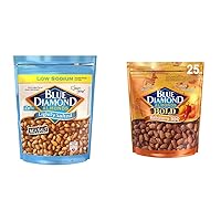 Blue Diamond Almonds Low Sodium Lightly Salted and Habanero BBQ Flavored Snack Nuts