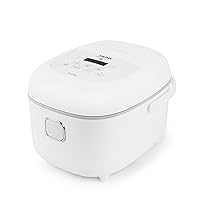Professional 8-Cups (Cooked) / 2Qt. 360° Induction Rice Cooker & Multicooker (ARC-7604), White