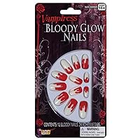 Vampiress Bloody Glow Nails