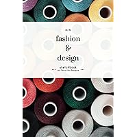 Min Fashion Design Sketchbook: En smuk skitsebog til modedesign (Danish Edition)