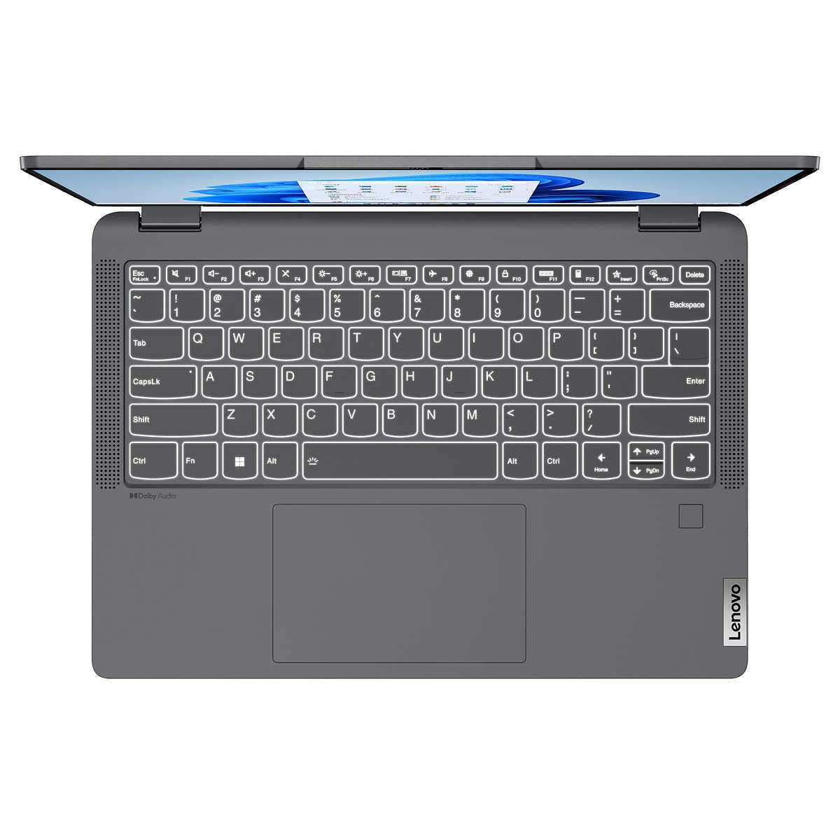 Lenovo 2023 IdeaPad Flex 5 14” OLED 2.8K Touch 2-in-1 Laptop 10-Core Intel i7-1255U Iris Xe Graphics 16GB DDR4 1TB NVMe SSD Thunderbolt4 WiFi AX HDMI Backlit KB Fingerprint Windows 11 Pro w/RE USB