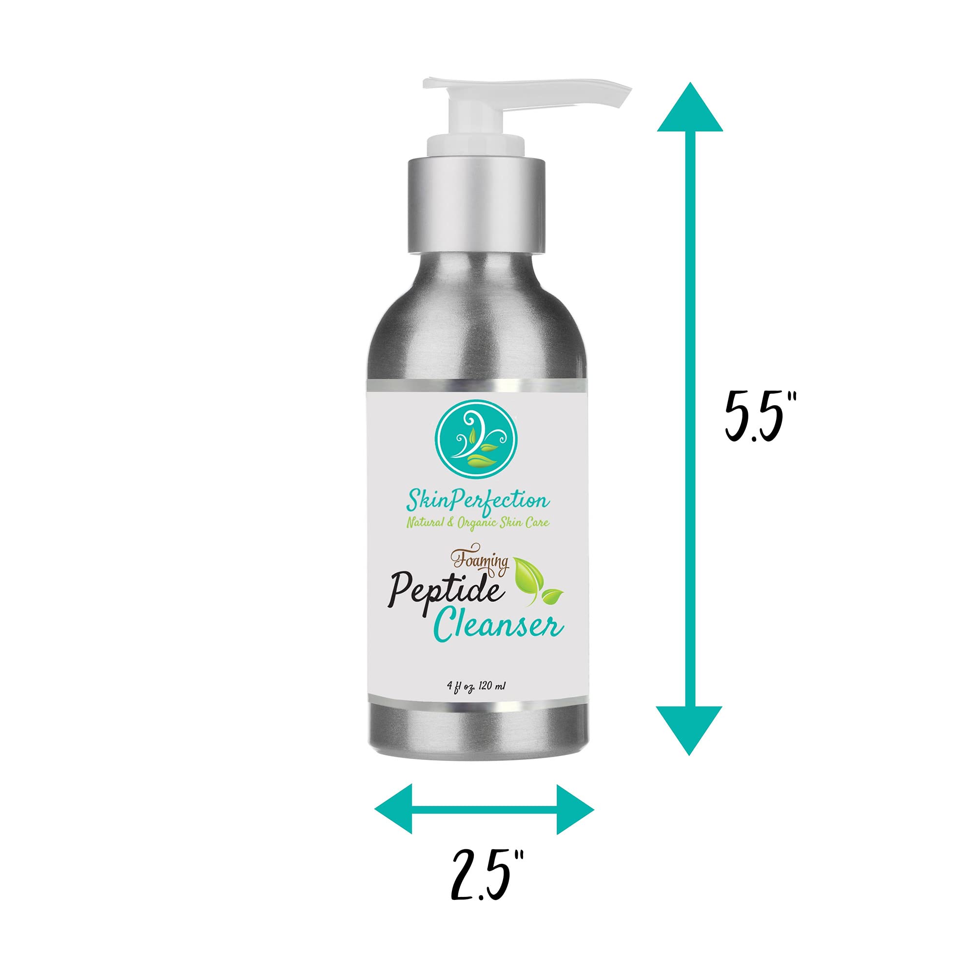 Skin Perfection Foaming Peptide Cleanser EWG VERIFIED™ Healthy Boost Amaranth Amino Acids Natural Botanicals