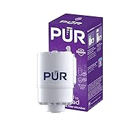 PUR Faucet Mount Replacement Filter 1-Pack, Genuine PUR Filter, 2-in-1 Powerful Filtration, Includes Lead Removal, White (RF33751)