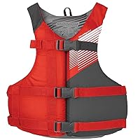 Fit Unisex Adult Life Jacket PFD - Coast Guard Approved, Easily Adjustable for Full Mobility, Lightweight, PVC Free | Universal and Oversize