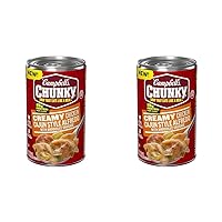 Campbell’s Chunky Soup, Creamy Cajun Chicken Alfredo Soup, 18.8 oz Can (Pack of 2)