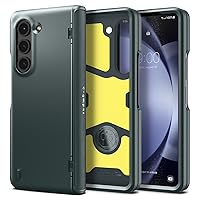 Spigen Slim Armor Pro [Hinge Protection] Designed for Galaxy Z Fold 5 Case (2023) - Abyss Green