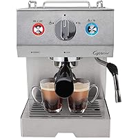 Capresso Cafe Select Professional Stainless Steel Espresso & Cappuccino Machine