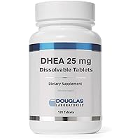 Douglas Laboratories DHEA 25 mg | Micronized Supplement to Support Immune Health, Brain, Bones, Metabolism and Lean Body Mass* | 120 Tablets