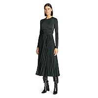 HALSTON Women's Doreen Dress in Gloss Jersey