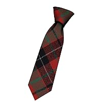 Boys All Wool Tie Woven And Made in Scotland in Nicholson Ancient Tartan