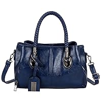 Shoulder Bag for Women Large Women's Solid Bag Fashion Handbag Shoulder Color Capacity Leather Bag Shoulder Bag for Men