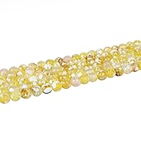 GEMHUB Natural Yellow Opal Beads, Opal, Healing Crystal, Good Luck Feng Shui, Opal Beads for Wealth, Feng Shui Opal Beads, Healing Beads for Making Bracelet, Gift for Someone Special…