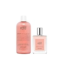 amazing grace ballet rose - shampoo, bath & shower gel + eau de toilette, 4 oz