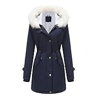 Women's Coat Fashion Solid Colour Autumn And Winter Lamb Velvet Drawstring Cotton Coat Jacket, S-3XL